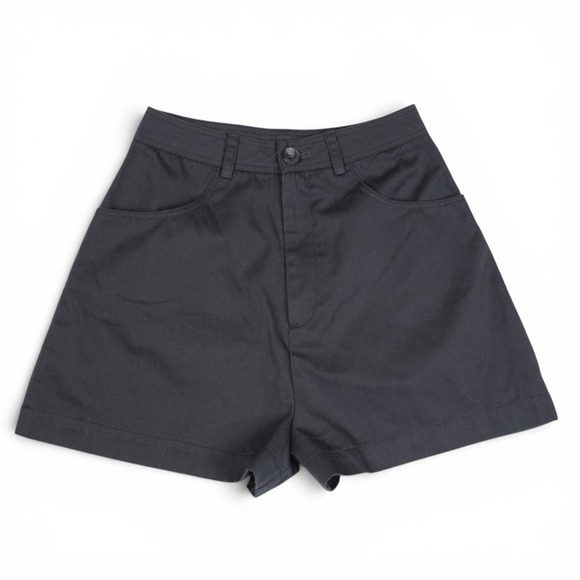 Wilfred Free Pants - Wilfred Free Aritzia High Rise Navy Shorts XS Minimalist Quiet Luxury Casual